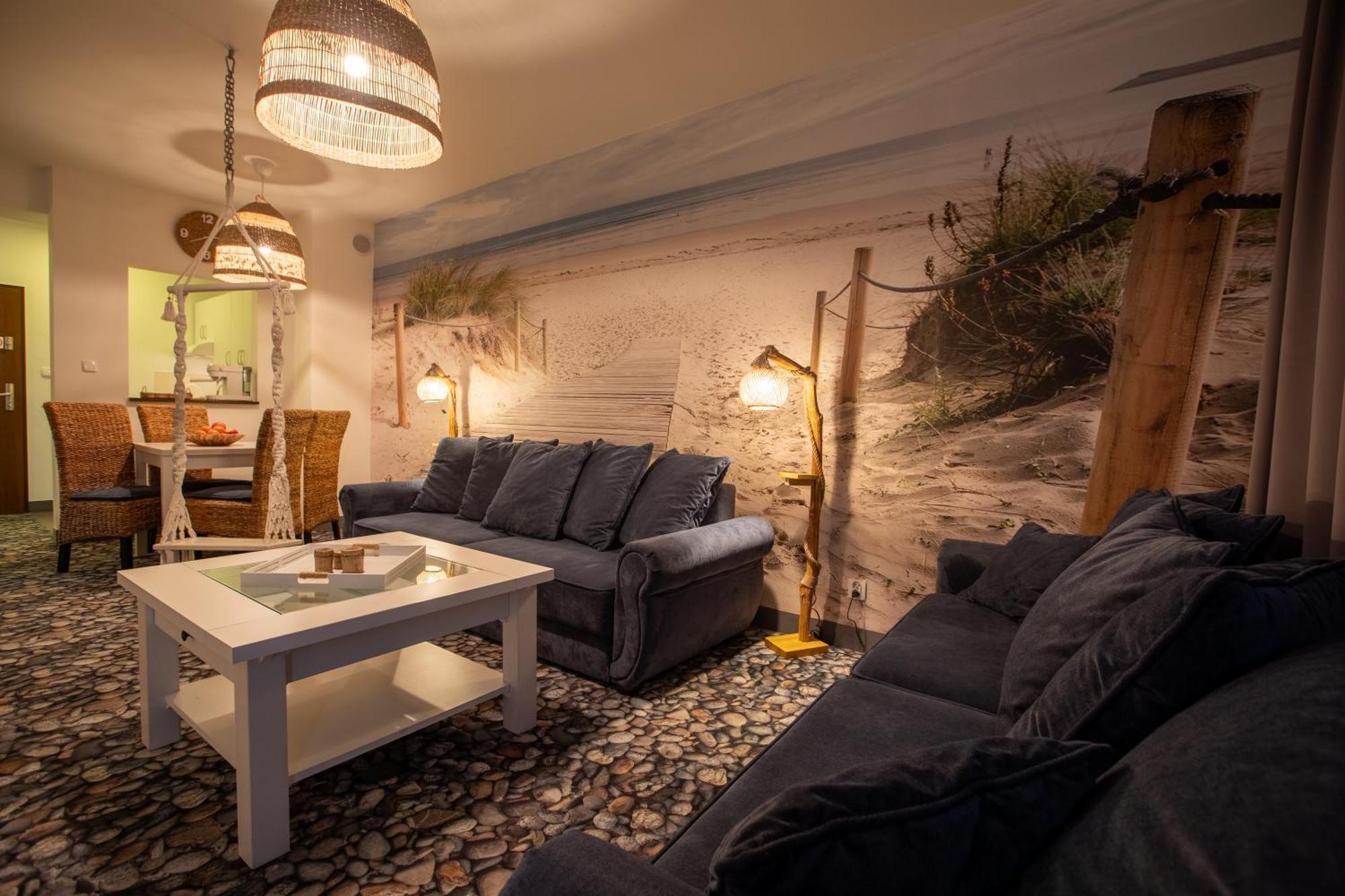Apartament Rodzinny Beach Sauna&Jacuzzi Arka Medical Spa 코워브제크 외부 사진